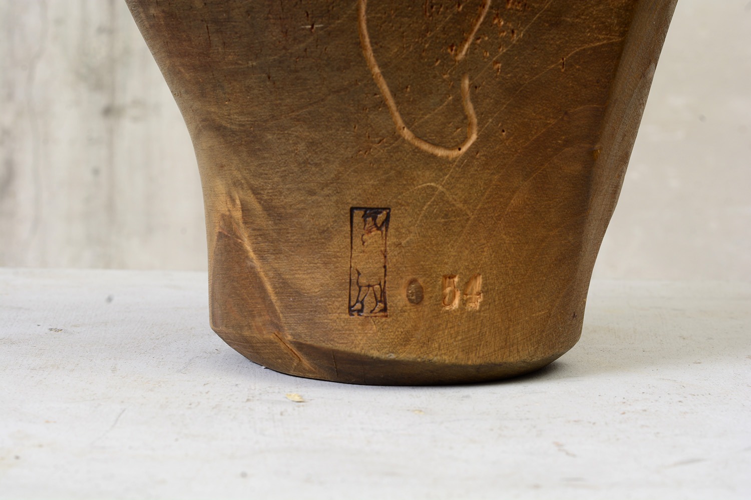 Mannequin-Kopf aus Holz – Bild 4