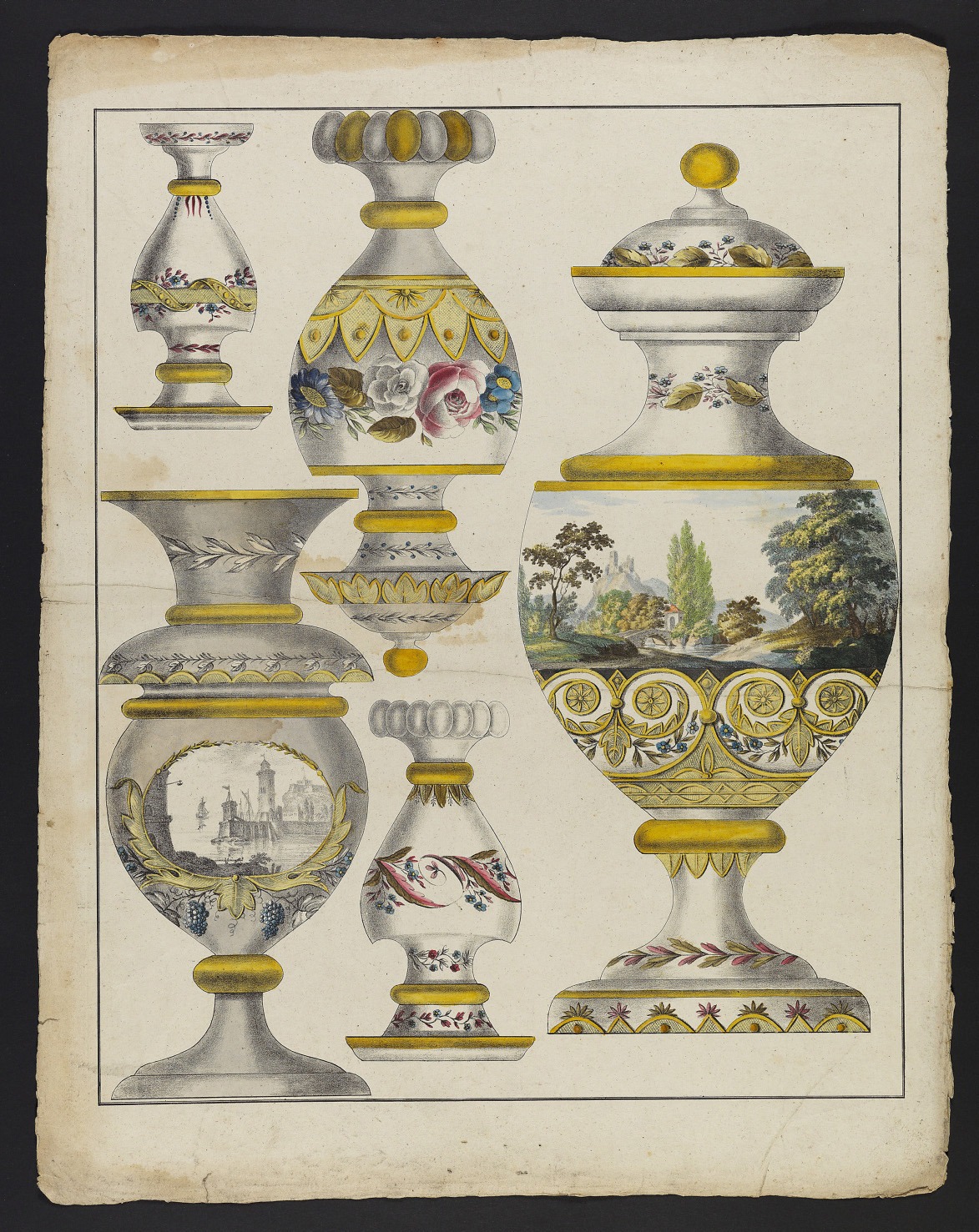 Josef Franz Römisch. Großes Vorlagenwerk für die Glasindustrie. – Bild 2