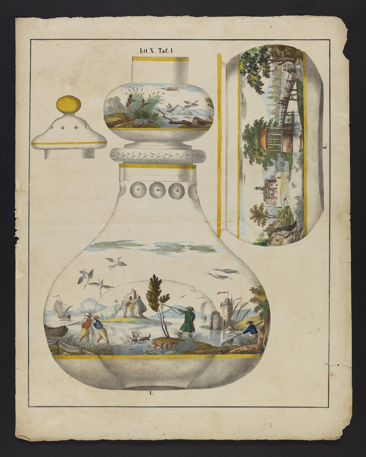 Josef Franz Römisch. Großes Vorlagenwerk für die Glasindustrie. – Bild 3