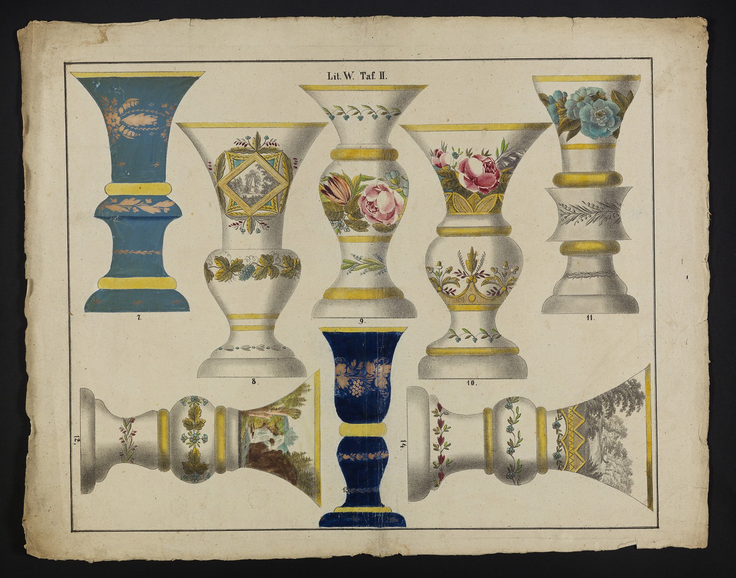Josef Franz Römisch. Großes Vorlagenwerk für die Glasindustrie. – Bild 9