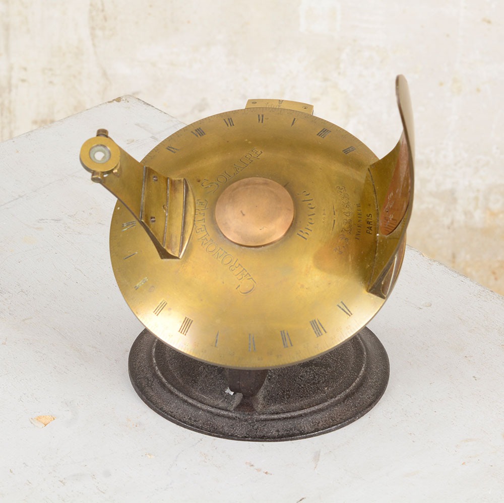 Sonnenuhr "Chronometre Solaire" von P. Flechet – Bild 3