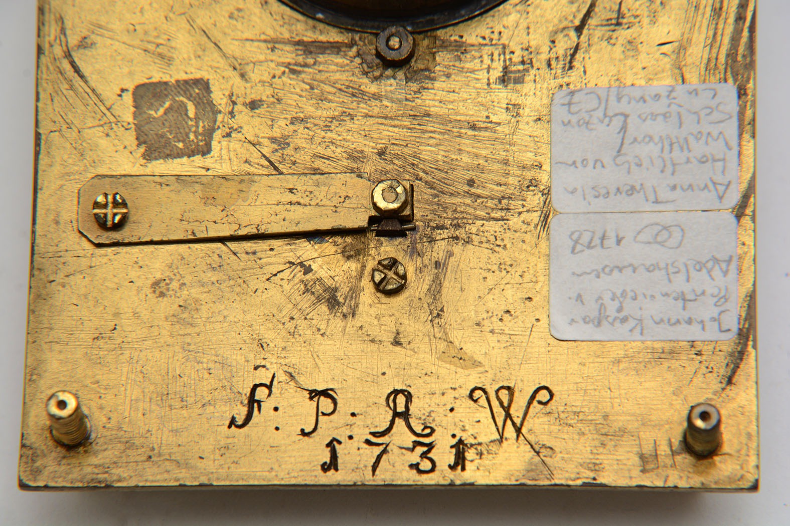 Böhmische horizontale Sonnenuhr, 1731 – Bild 3