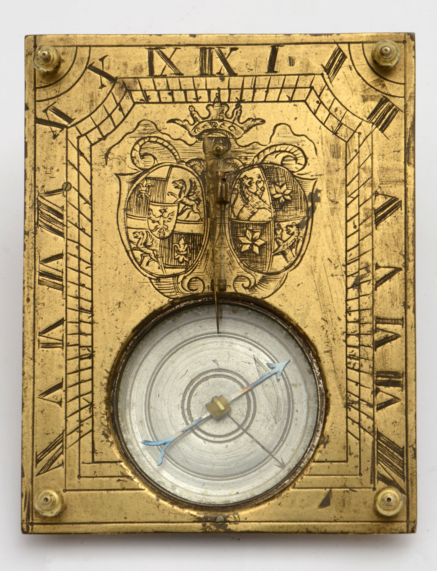 Böhmische horizontale Sonnenuhr, 1731 – Bild 2