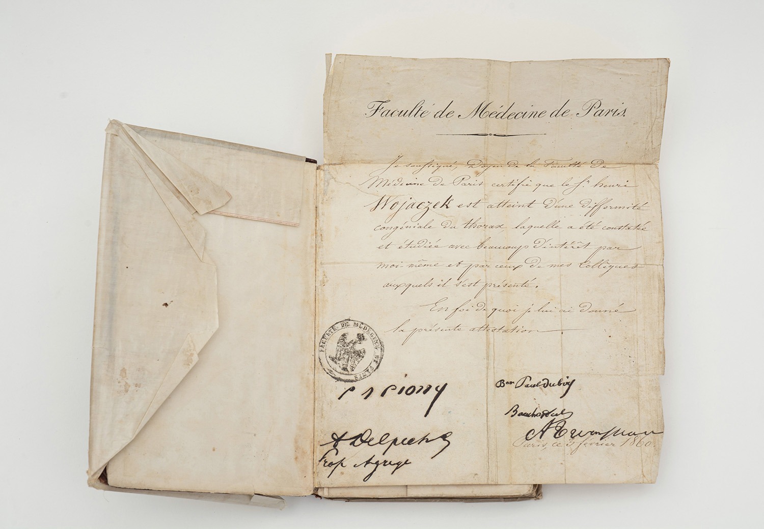 Unterschrift der Herrn Doctorn 1858. Notizbuch – Bild 6