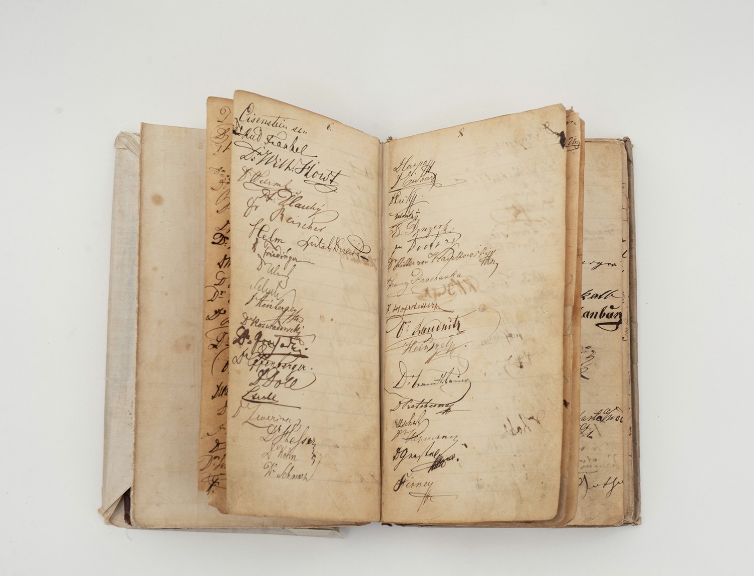 Unterschrift der Herrn Doctorn 1858. Notizbuch – Bild 4